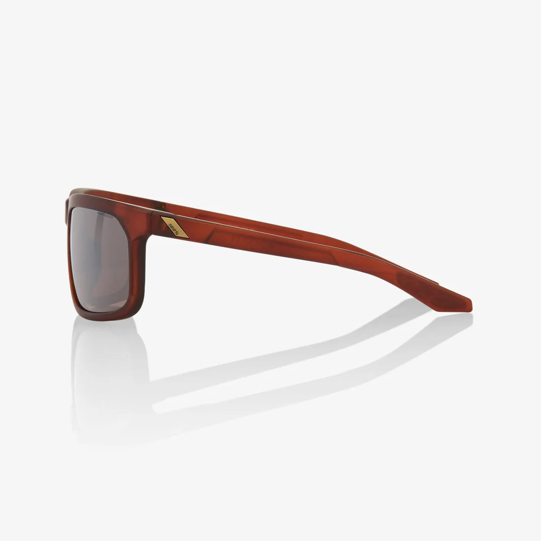 100% HAKAN Soft Tact Rootbeer HiPER® Silver Mirror Lens