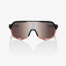 Load image into Gallery viewer, 100% S2® Soft Tact Black HiPER® Crimson Silver Mirror Lens