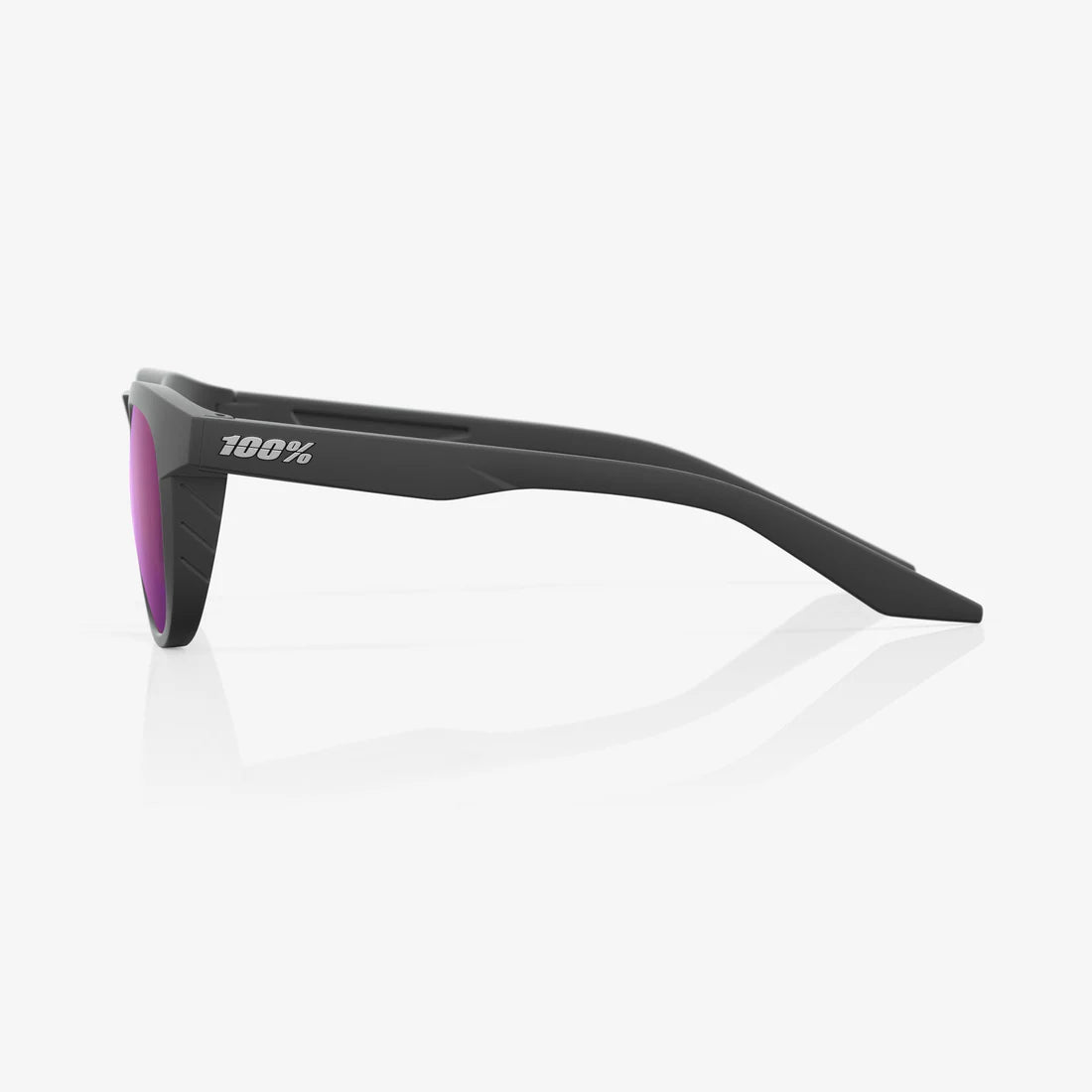 100% SLENT - Matte Black - Purple Multilayer Mirror Lens
