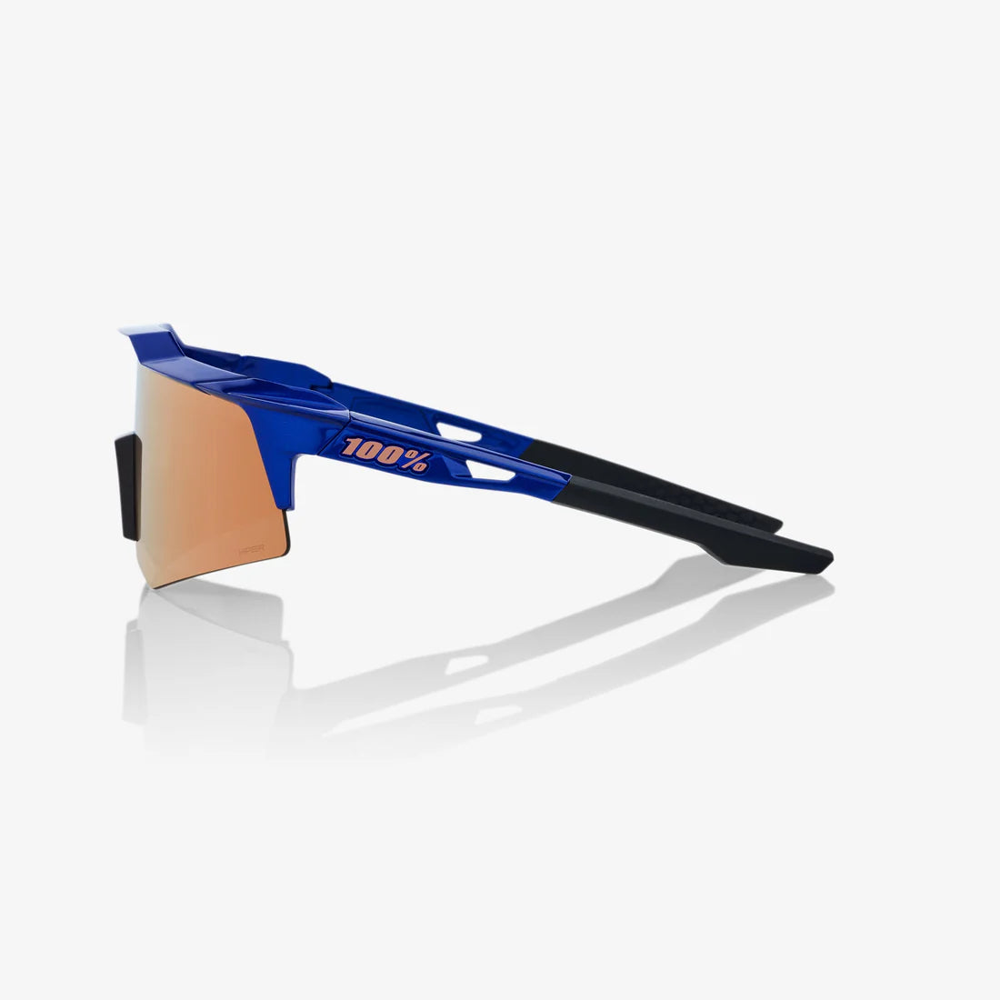 100% SPEEDCRAFT® XS Gloss Cobalt Blue HiPER® Copper Mirror Lens
