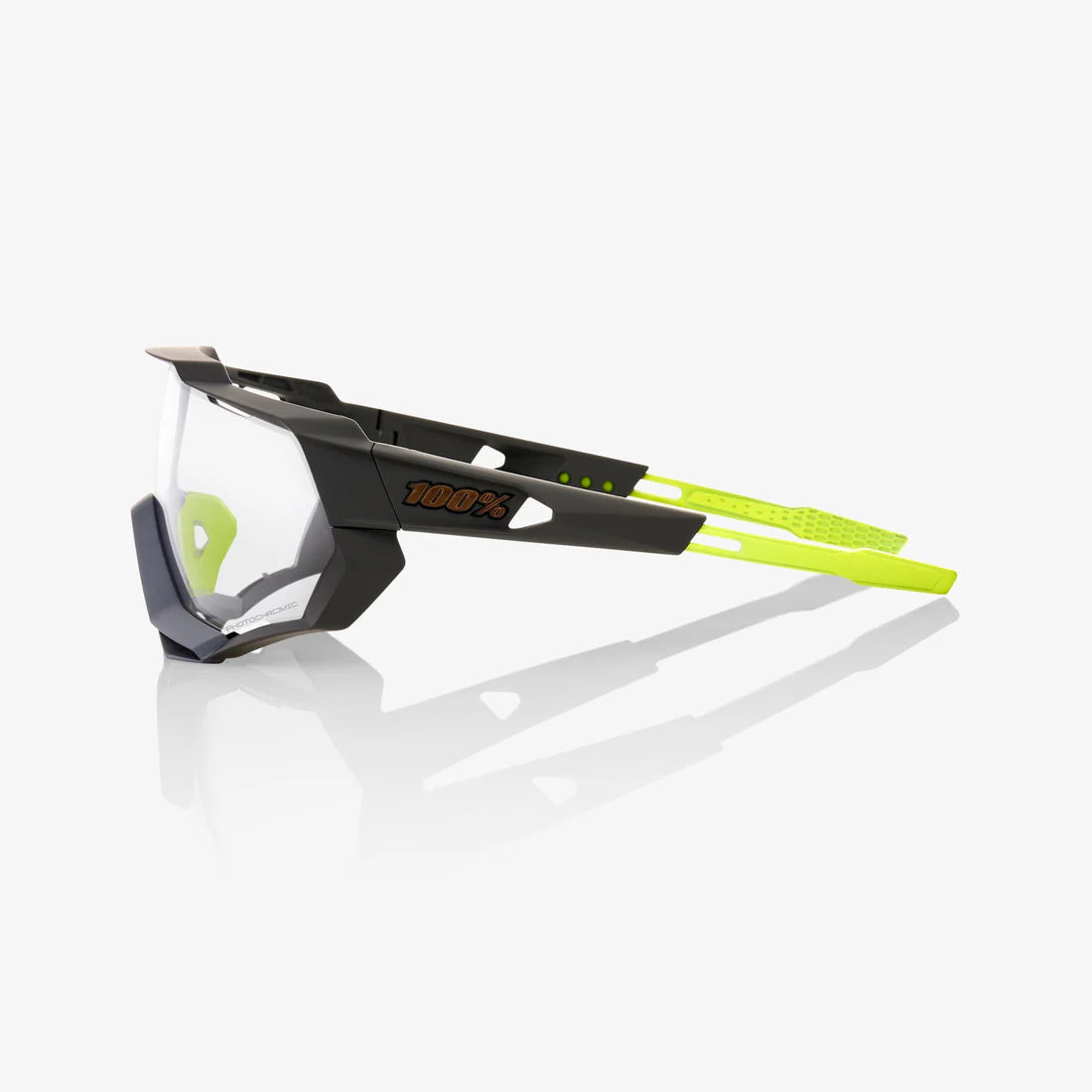 100% SPEEDTRAP - Soft Tact Cool Grey - Photochromic Lens - OS