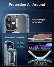Load image into Gallery viewer, ESR Classic Hybrid Magnetic Case (Camera Control) iPhone 17 - Clear