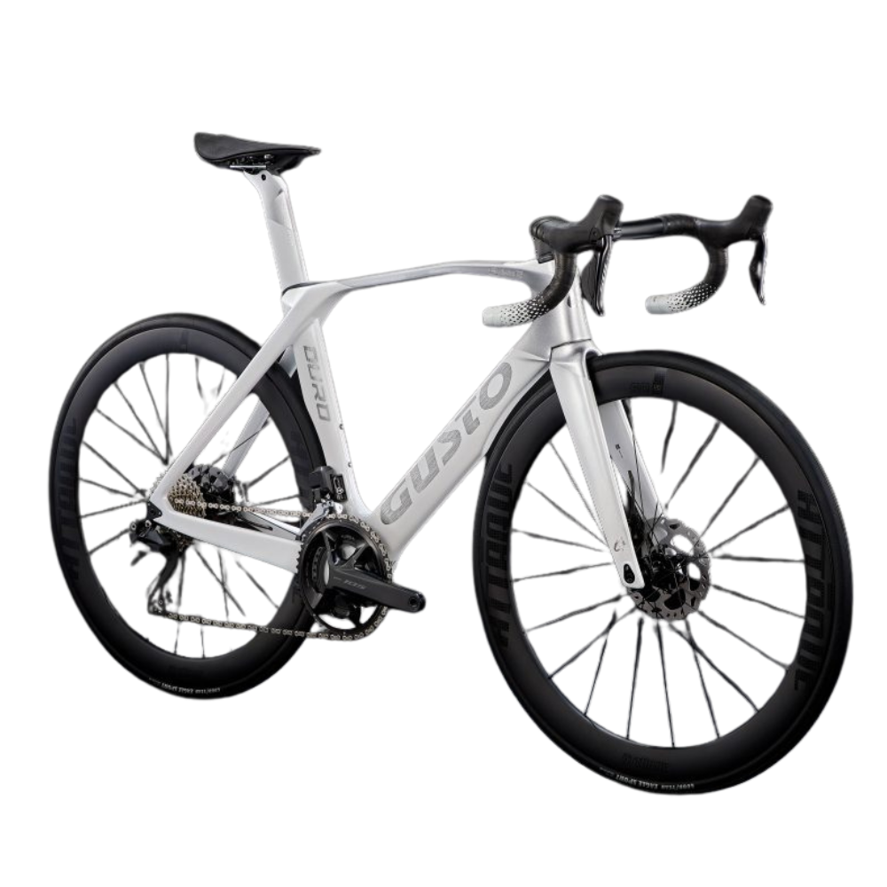 Gusto DURO EVO DB 105 Di2 - Fulcrum Racing 800 DB (White Silver)