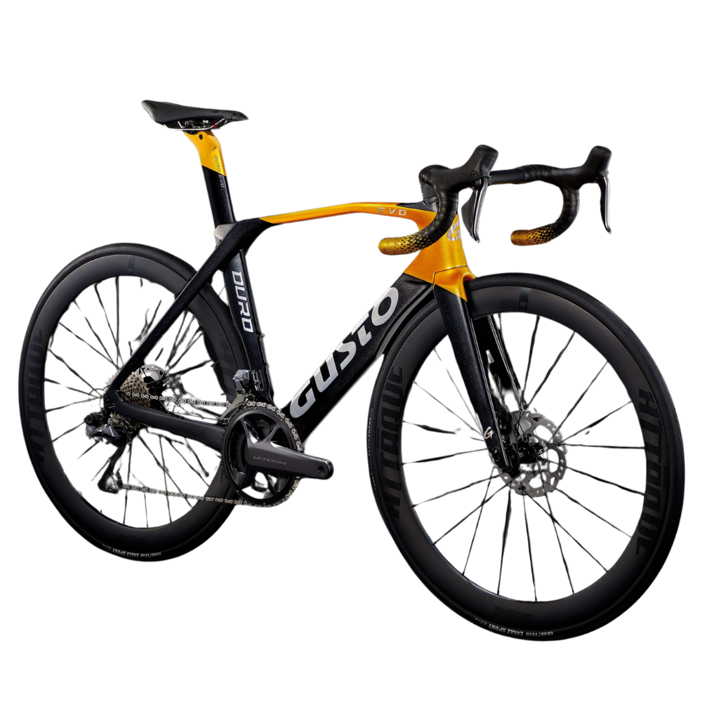 Gusto DURO EVO DB 105 12S - Fulcrum Racing 800 DB (Black Gold)