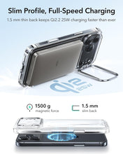 Load image into Gallery viewer, ESR iPhone 17 Pro Classic Hybrid Magnetic Case (Camera Control, Stash Stand) - Clear