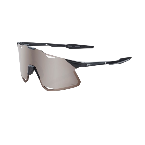 100% HYPERCRAFT® Gloss Black HiPER® Silver Mirror Lens