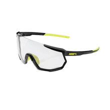 Load image into Gallery viewer, 100% RACETRAP 3.0 - Gloss Black - Photochromic Lens