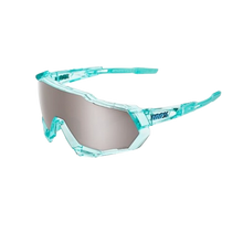Load image into Gallery viewer, 100% SPEEDTRAP - Polished Translucent Mint - HiPER Silver Mirror Lens