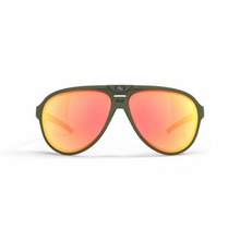 Load image into Gallery viewer, Rudy Project Stardash Olive Matte – Multilaser Orange