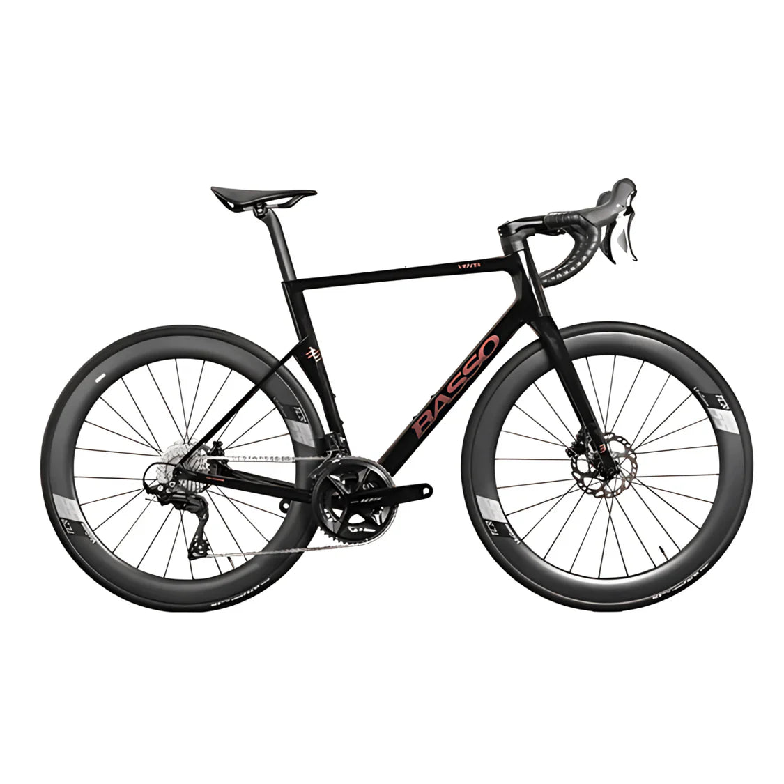 Basso Venta R 105 Di2 Vision Metron 55 - Magma Black