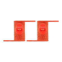 Load image into Gallery viewer, Zone3 Elastic Shoe Laces For Fast Transitions (Neon Orange)