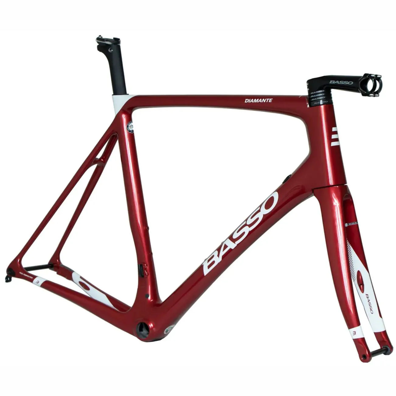 Basso Frame Diamante Disc (Rubin Red) - Main Image