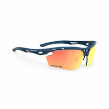 Load image into Gallery viewer, Rudy Project Propulse Blue Navy Matte – Multilaser Orange