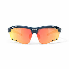 Load image into Gallery viewer, Rudy Project Propulse Blue Navy Matte – Multilaser Orange
