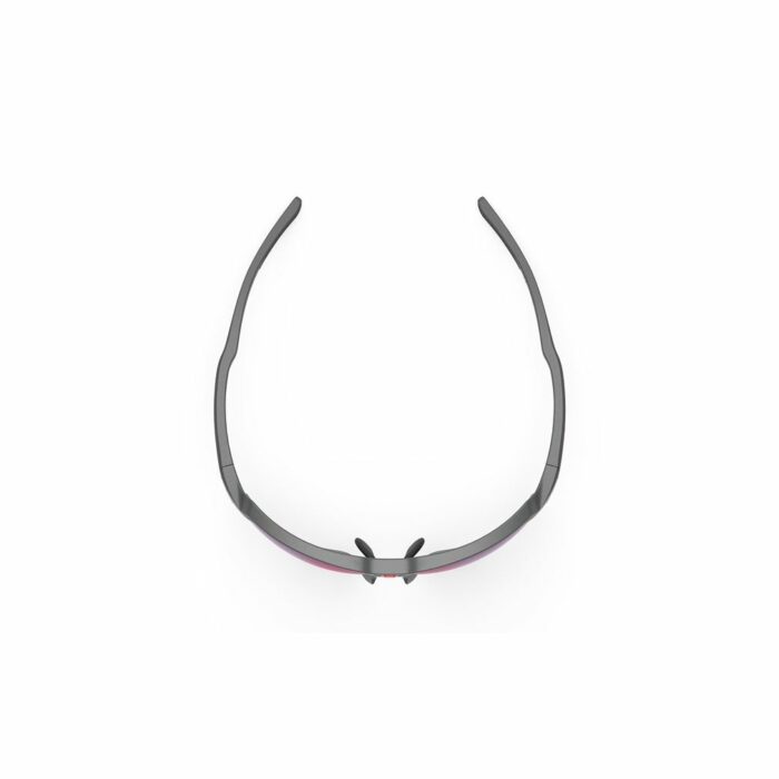 Rudy Project Deltabeat Charcoal Matte Multilaser Red