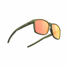 Load image into Gallery viewer, Rudy Project Overlap Olive Metal Matte – Multilaser Orange