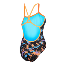 Load image into Gallery viewer, Zone3 Women’s Aztec 3.0 Strap Back Swim Suit - Headwind