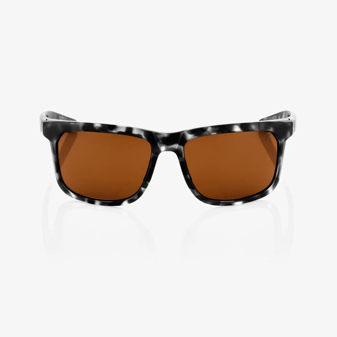 100% HAKAN - Matte Black Havana - Bronze Lens
