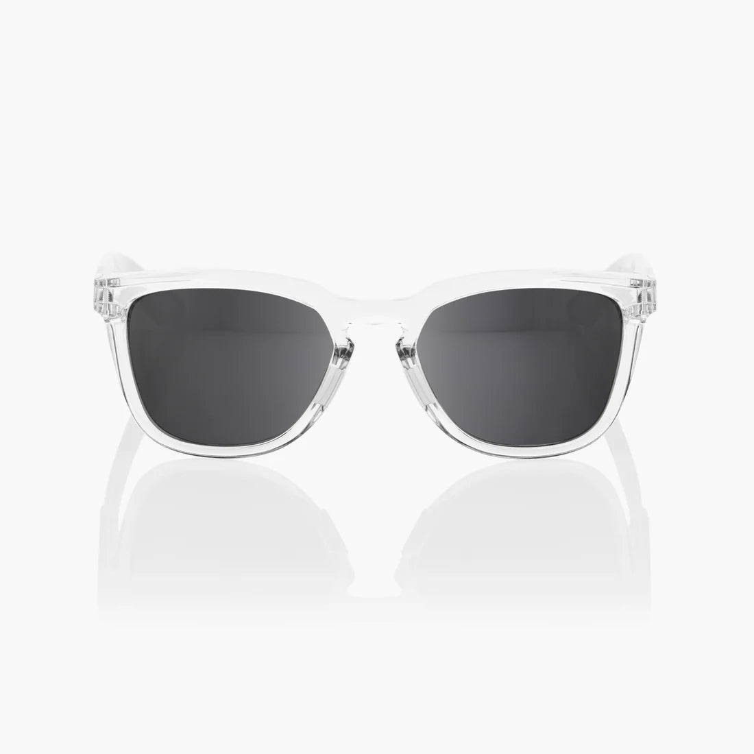100% HUDSON - Polished Crystal Haze - Black Mirror Lens