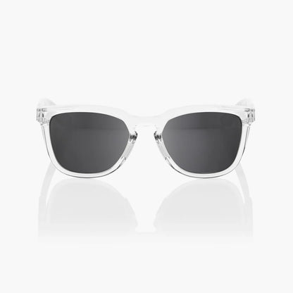 100% HUDSON - Polished Crystal Haze - Black Mirror Lens
