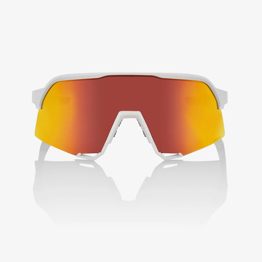 100% S3 - Soft Tact White - HiPER Red Multilayer Mirror Lens