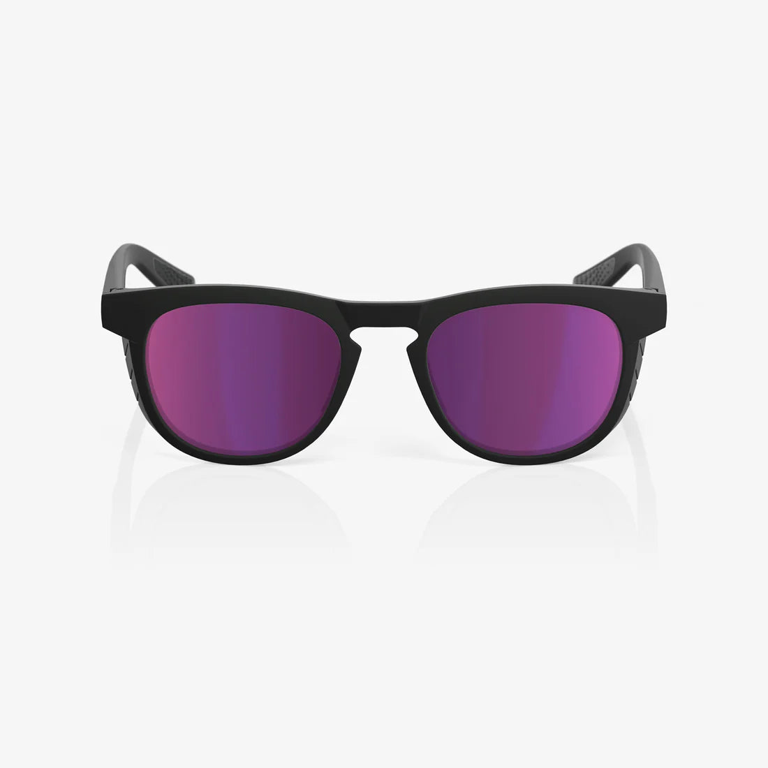 100% SLENT - Matte Black - Purple Multilayer Mirror Lens