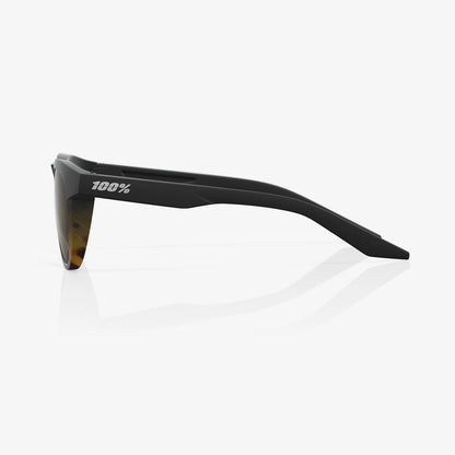 100% SLENT - Soft Tact Black / Havana Fade - HiPER Silver Mirror Lens