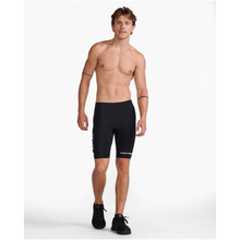 Load image into Gallery viewer, 2XU Aero 9 Inch Tri Shorts-L-Black/White
