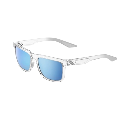 100% BLAKE - Polished Crystal Haze - HiPER Blue Multilayer Mirror Lens