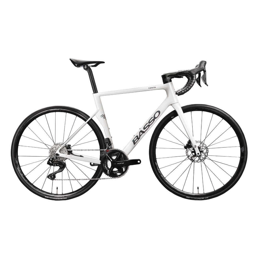 Basso Venta R 105 Di2 Fulcrum Racing 800 - Pearl White