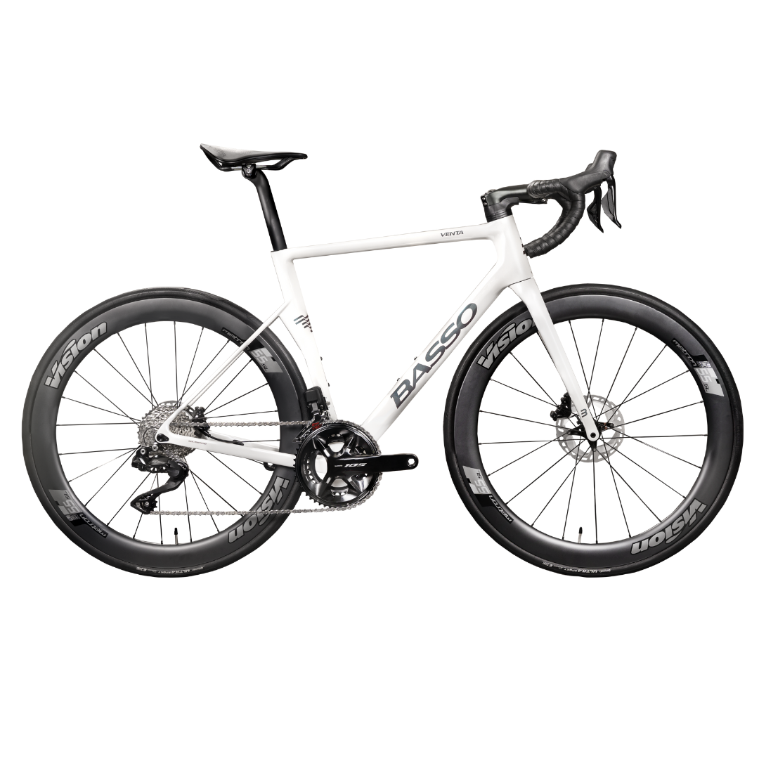 Basso Venta R 105 Di2 Fulcrum Racing 800 - Pearl White
