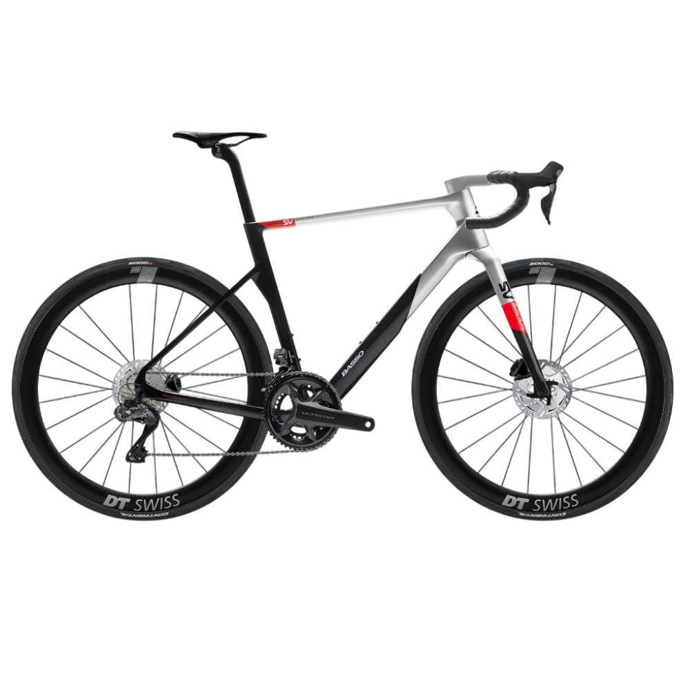 Basso  SV Ultegra 8170 DI2 Disc - Rosso Vivo