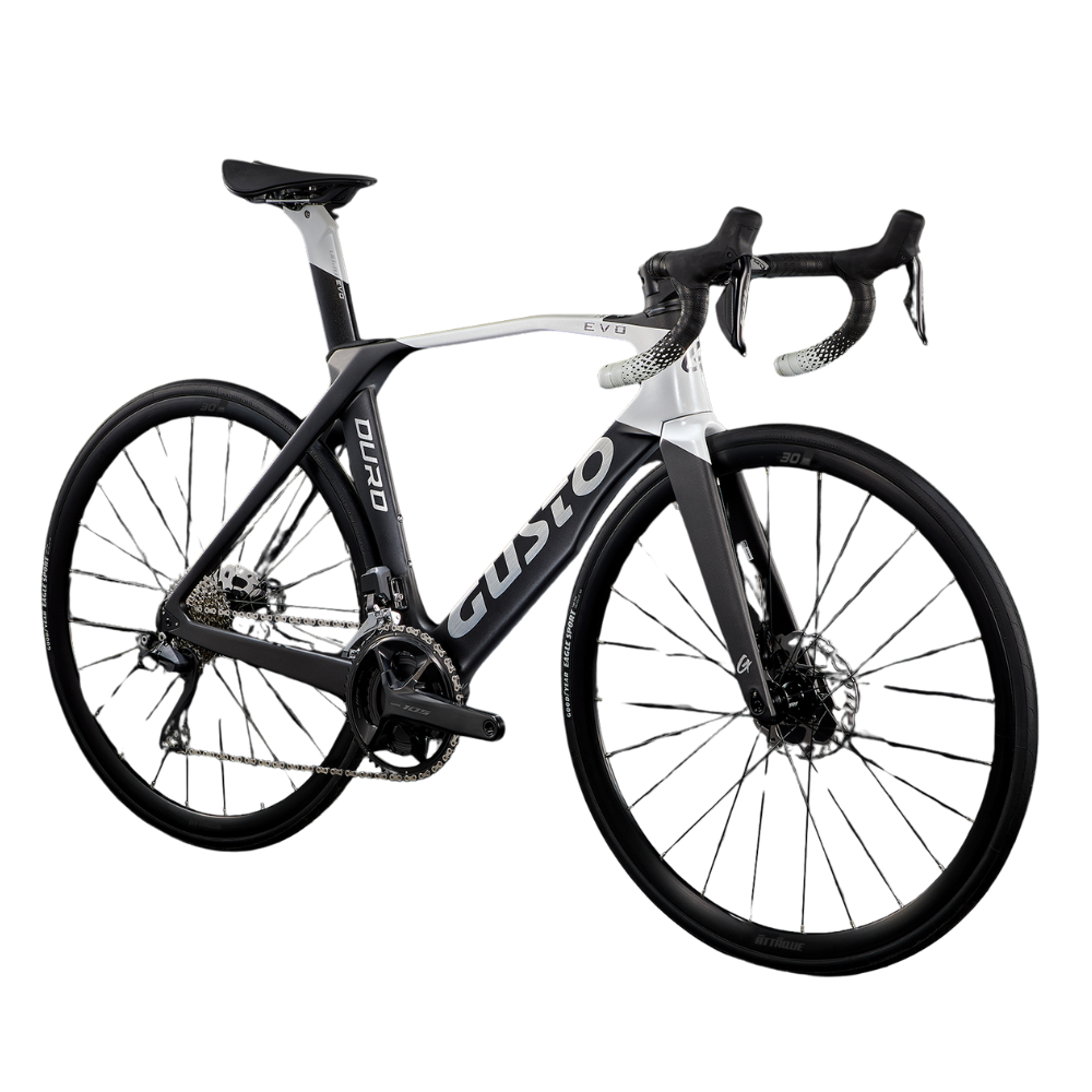 Gusto DURO EVO DB 105 12S - Fulcrum Racing 800 DB(Black Silver)