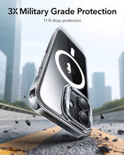 Load image into Gallery viewer, ESR iPhone 17 Pro Classic Hybrid Magnetic Case (Camera Control, Stash Stand) - Clear
