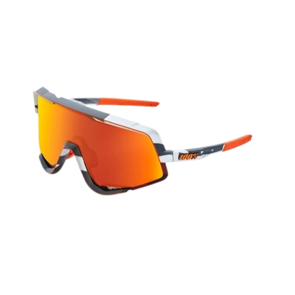 100% GLENDALE® Soft Tact Grey Camo HiPER® Red Multilayer Lens