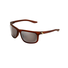 Load image into Gallery viewer, 100% HAKAN Soft Tact Rootbeer HiPER® Silver Mirror Lens
