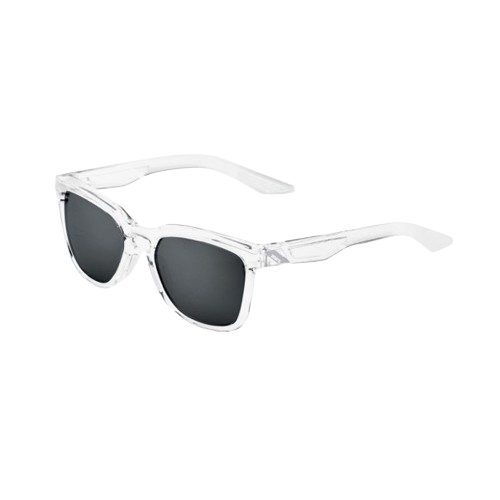 100% HUDSON - Polished Crystal Haze - Black Mirror Lens