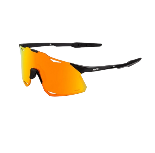 100% HYPERCRAFT - Matte Black - HiPER Red Multilayer Mirror Lens