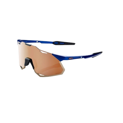 100% HYPERCRAFT® XS Gloss Cobalt Blue - HiPER® Copper Mirror Lens