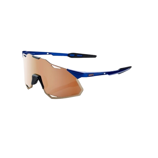 100% HYPERCRAFT® XS Gloss Cobalt Blue - HiPER® Copper Mirror Lens