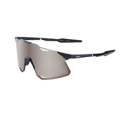 100% HYPERCRAFT® Gloss Black HiPER® Silver Mirror Lens