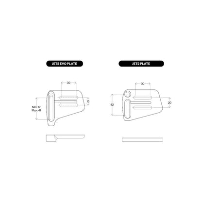 Deda Jet2 Evo extensions
