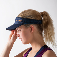 Load image into Gallery viewer, Zone3 Lightweight Race Visor For Training And Racing (Navy/Blue)

