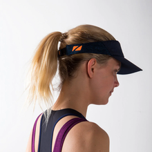Load image into Gallery viewer, Zone3 Lightweight Race Visor For Training And Racing (Navy/Blue)
