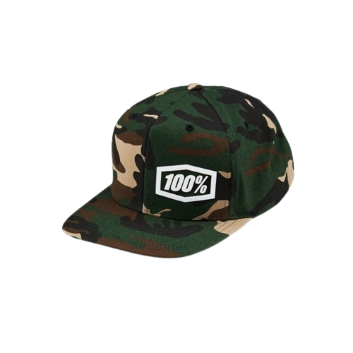 100% MACHINE Snapback Cap Camo - OS