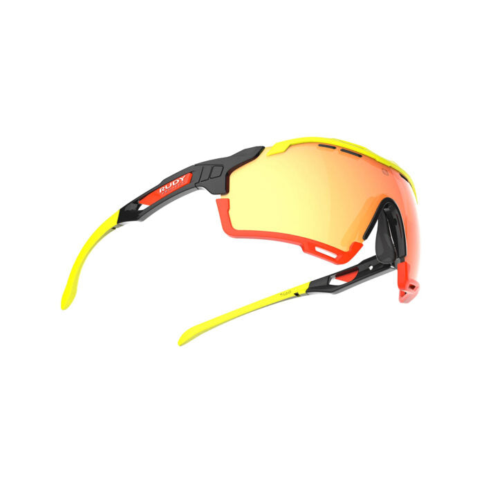 Rudy Project Cutline Black Gloss C4 – Multilaser Orange
