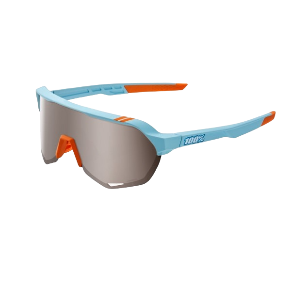 100% S2 - Soft Tact Two Tone - HiPER Silver Mirror Lens