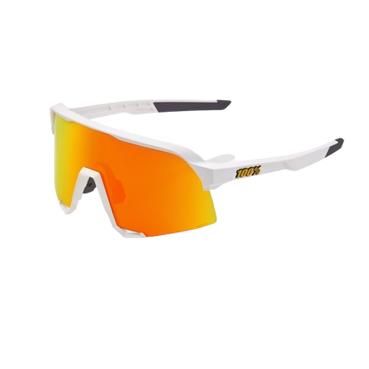 100% S3 - Soft Tact White - HiPER Red Multilayer Mirror Lens