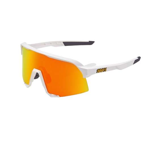 100% S3 - Soft Tact White - HiPER Red Multilayer Mirror Lens