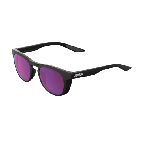 100% SLENT - Matte Black - Purple Multilayer Mirror Lens